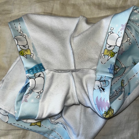 BlackMilkxStar Wars: The Child Winter Wonderland Cuffed Shorts - Grogu/Baby Yoda - Picture 10 of 11